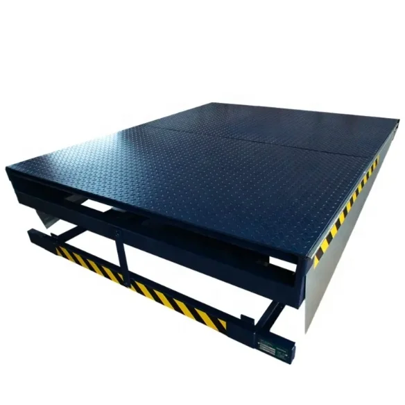Electro-hydraulic terminal ramp lift platform New for loading and unloading container terminal levelers in restaurant factories
