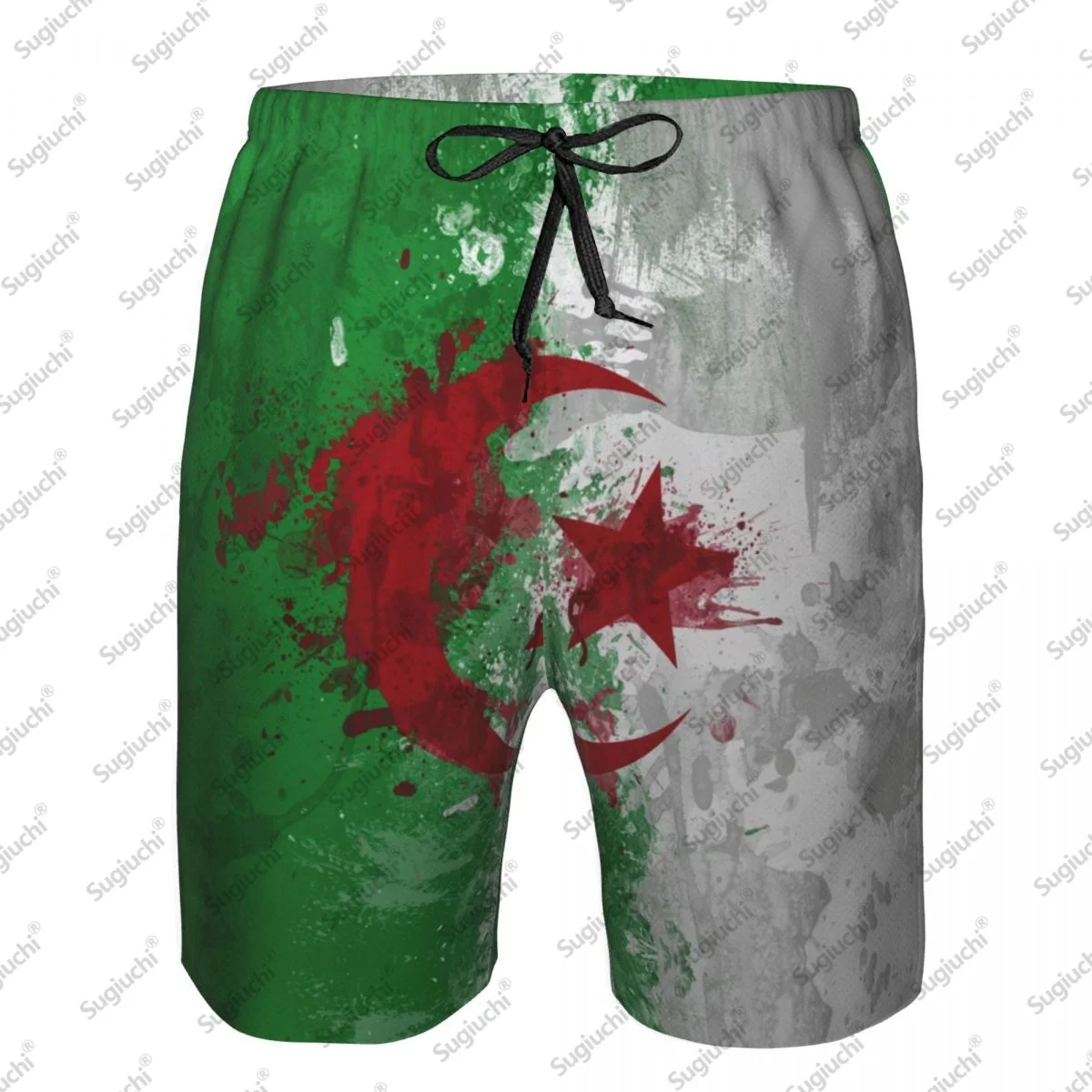 

2025 Algeria Mens Swim Trunks Qucik Dry Board Beach Shorts Bathing Suit for Men Boardshorts Lightweight