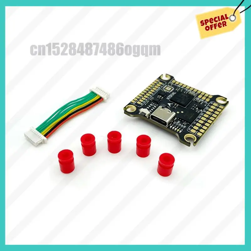 -ABJZ H743DUAL وحدة تحكم في الطيران Dual Gyro BMI270 3-6S OSD Baro، 30.5 مم × 30.5 مم Betaflight لطائرات بدون طيار RC FPV