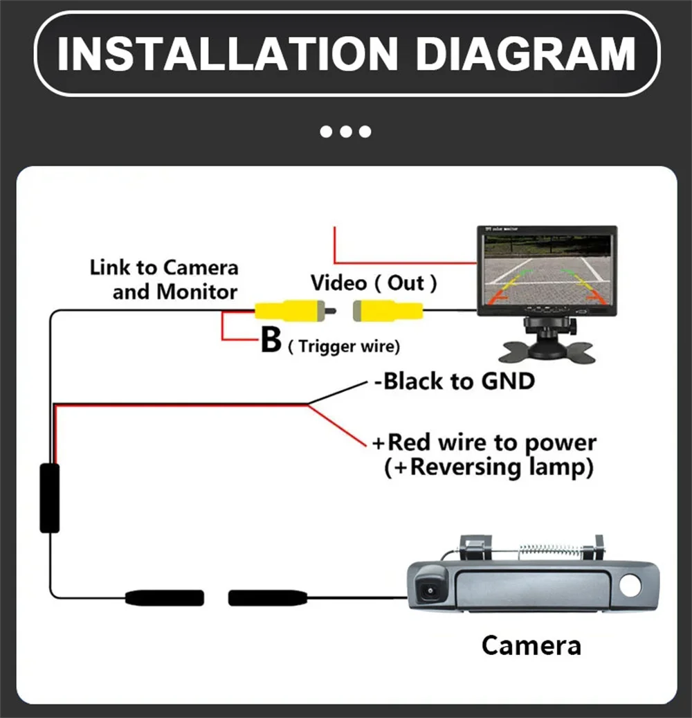 

Для Mazda BT50 2012 2013 2014 2015 2016 2017 2018-2020 Автомобильная камера с ручкой пикапа AHD 1080P Fisheye Камера заднего вида