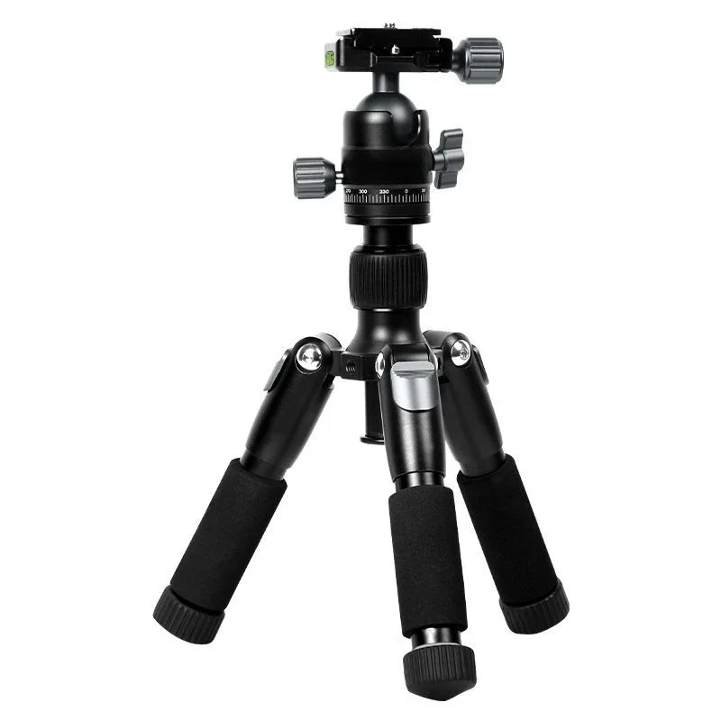 

Micro-single camera mini tripod, portable multi-function triangular mobile phone holder PTZ