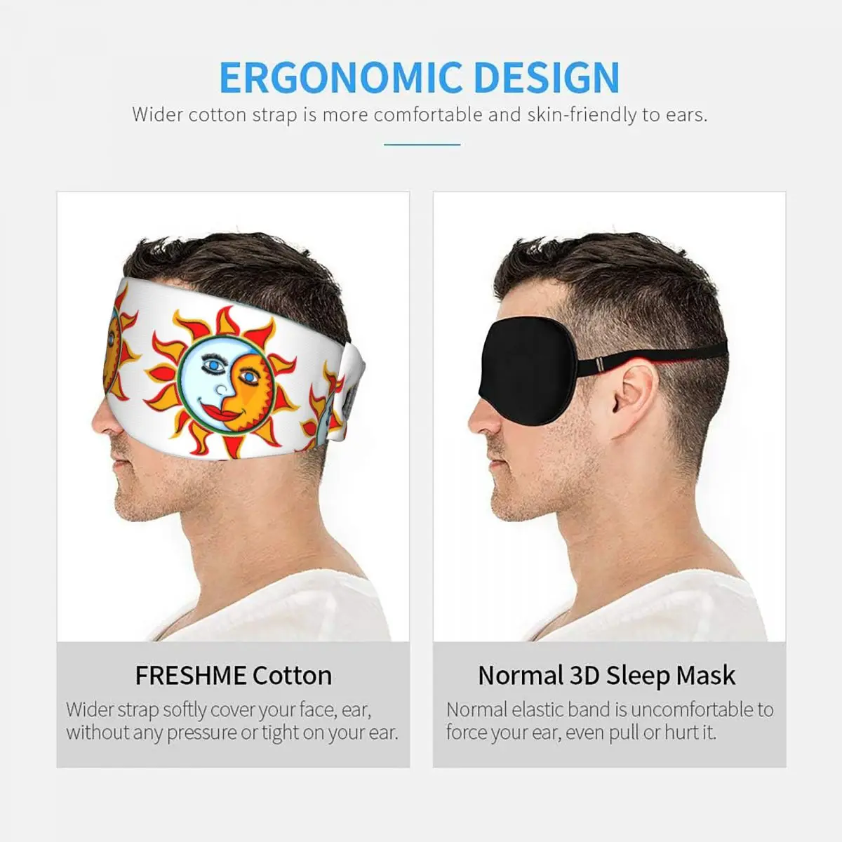Jovanotti sleep eye mask Light Blocking Portable Eye Cover for Girls Boys Home Sleeping Party Gift Eyeshade eyepatch view 5