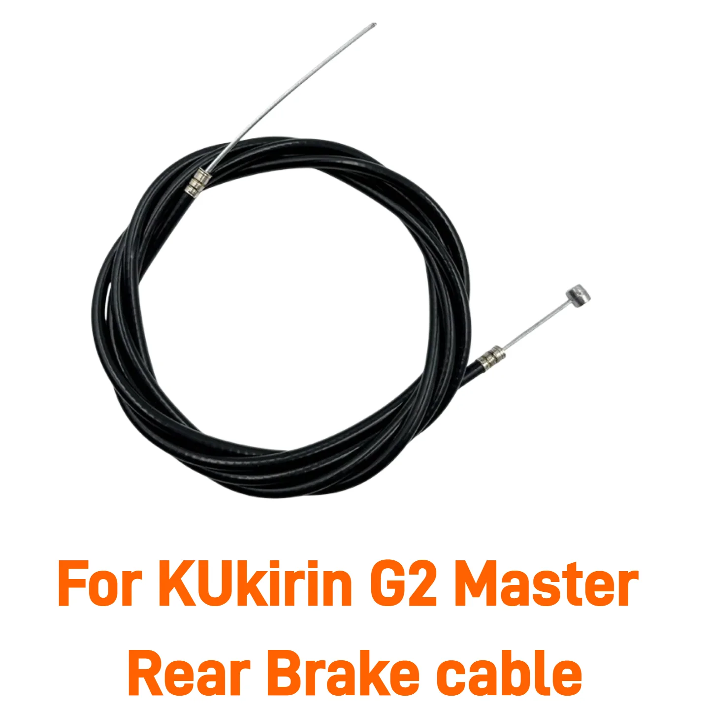 Front Rear Brake Cable With BlackTube Sleeve Replacement Spare Parts for KuKirin G2 Master Electric Kick Scooter