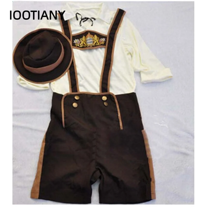 Male Woman Oktoberfest Costume Traditional Couple German Bavarian Beer Outfit Cosplay Halloween Carnival Festival Party Clothes