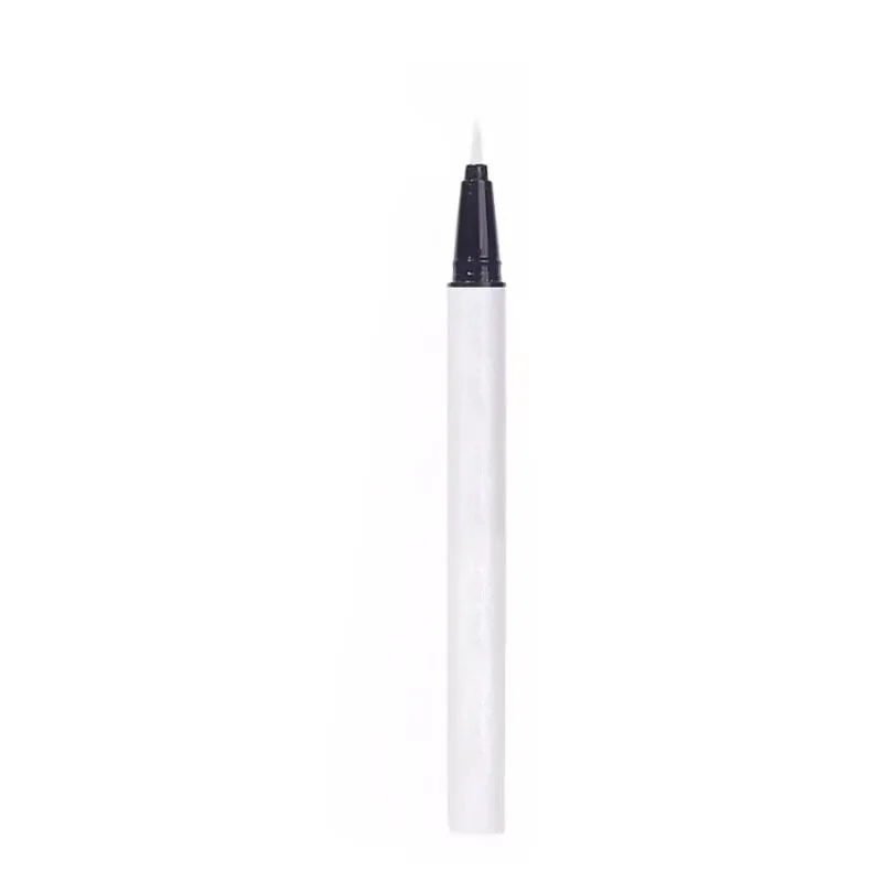 Ultradünner, mattweißer Eyeliner-Flüssigkeitsstift, wasserdicht, schweißfest, langlebig, liegender Seidenraupenstift, hochpigmentiertes, glattes Augen-Make-up