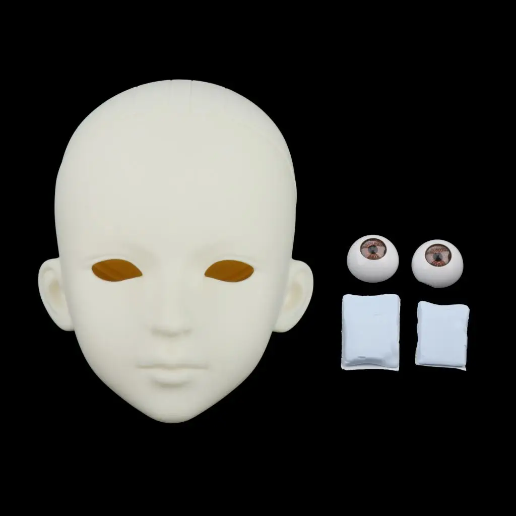 1/3 Doll Head with Removable Eyes /3 DOD Dolls Repair and Making