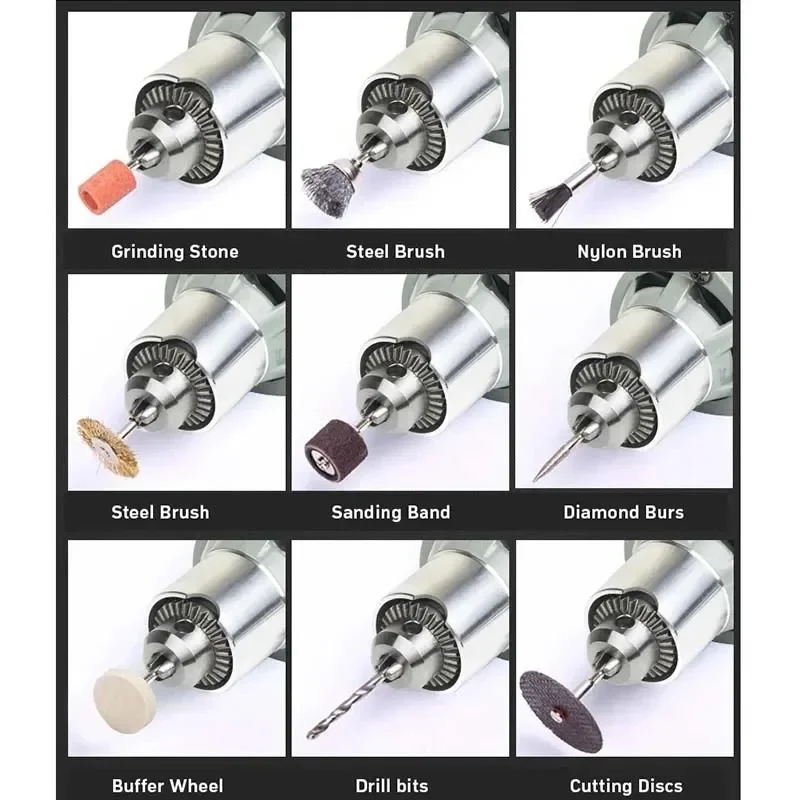 480w moedor elétrico máquina de gravura mini ferramenta rotativa multi-função lixadeira polidor broca elétrica para processamento de metal madeira