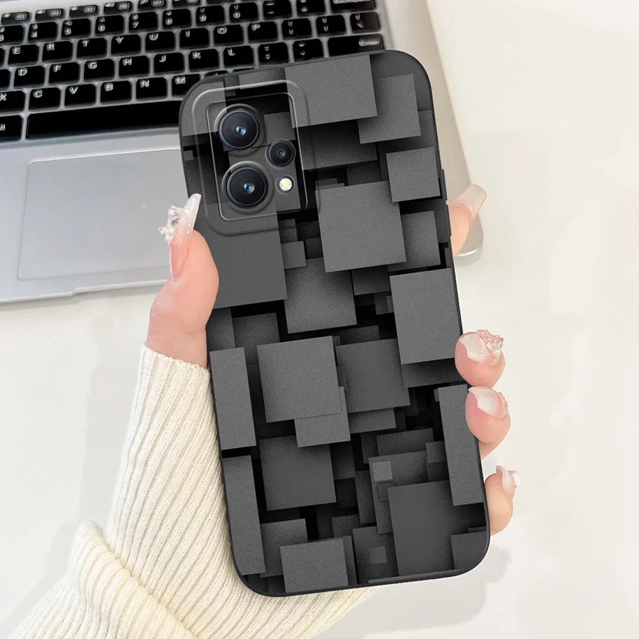 For Realme 9 Pro Case RMX3471 Cute Cartoon Silicone Cover For Realme 9 Pro Plus RMX3392 RMX3393 Phone Case on Realme9 Soft Cover