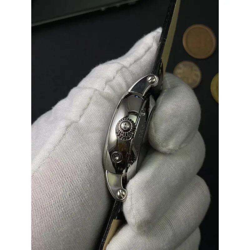 Retro Business Casual Men's Watch Automatic Mechanical Multifunctional Flywheel Travel Outdoor Fly Back Stainless Steel Sapphire