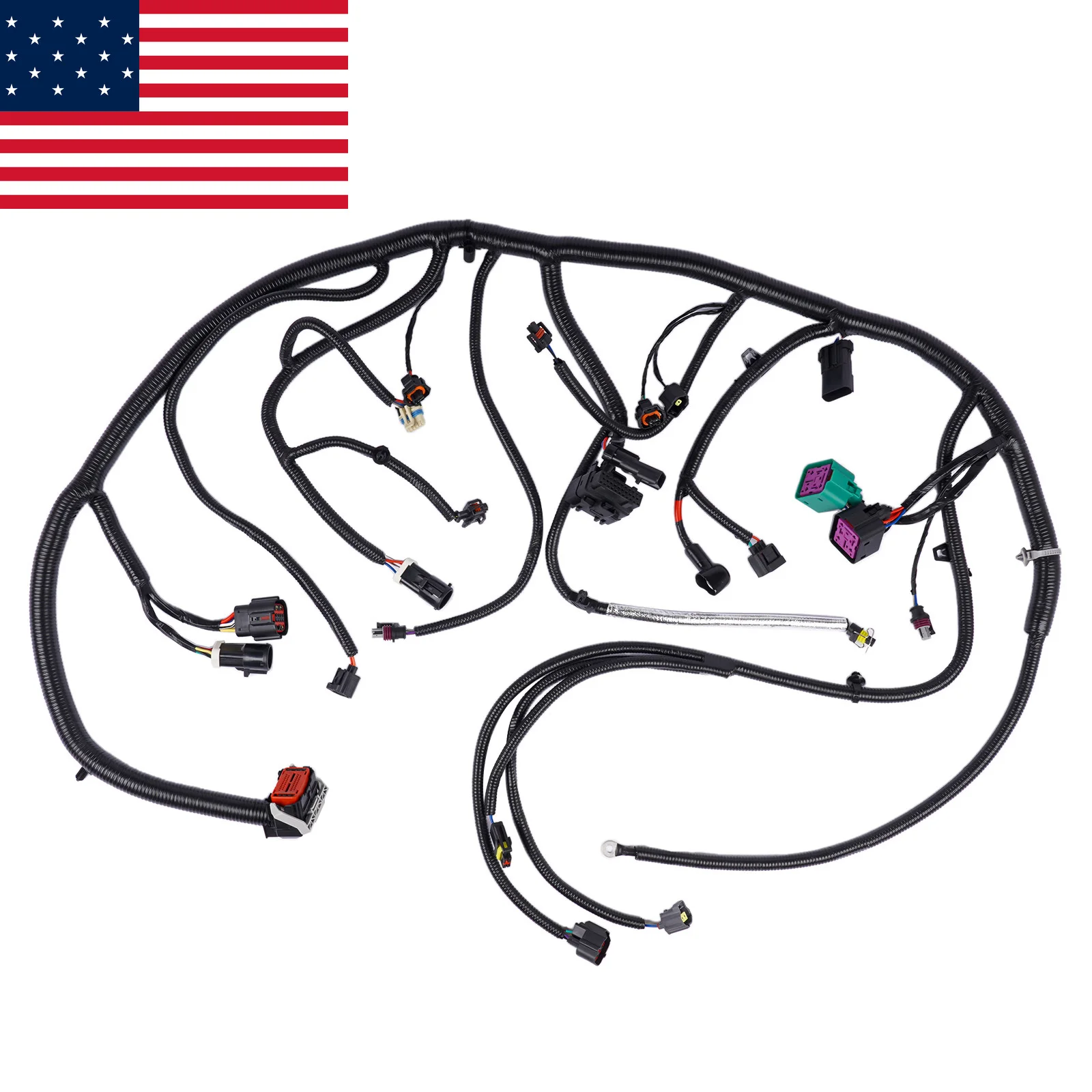 AP03 5C3Z12B637AA Engine Wiring Harness for Ford F-250 F-350 F-450 F-550 Super Duty Engine 6.0L 2004-2005