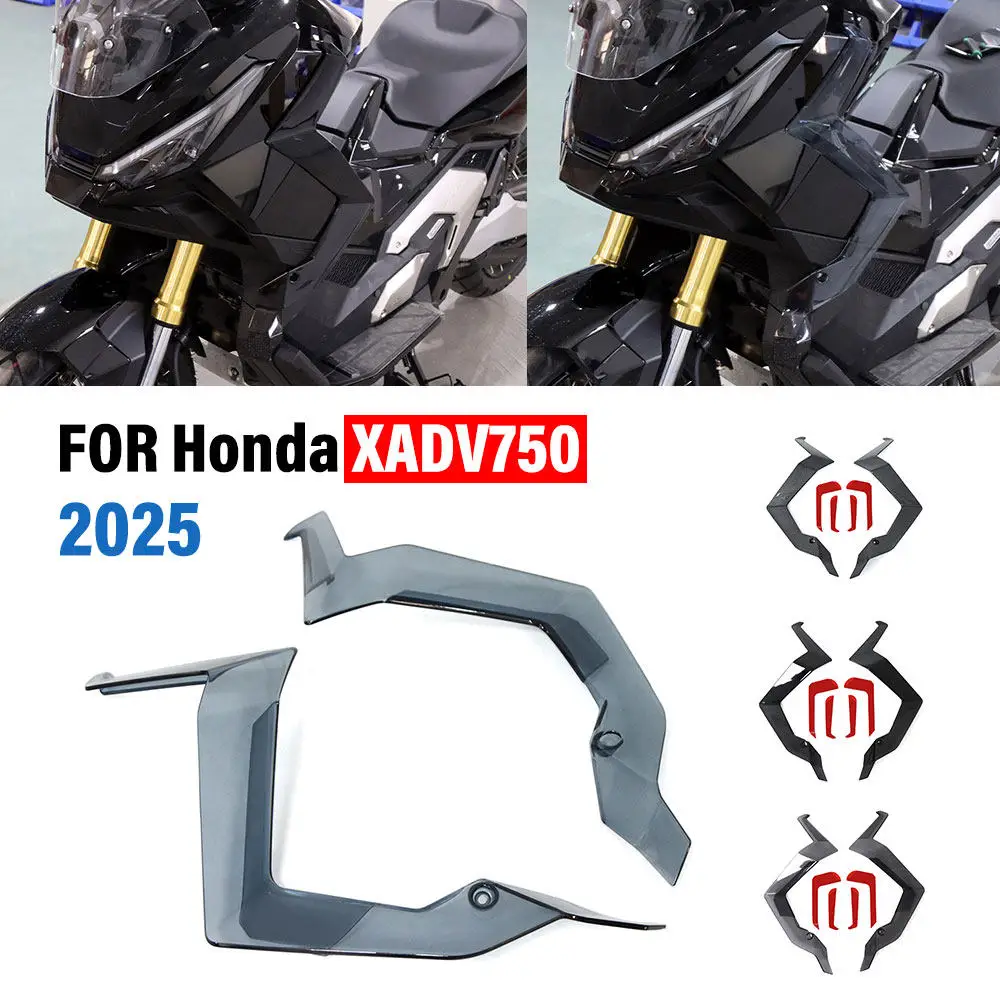 

For Honda XADV750 2025-2026 Modified body side wind deflector side spoiler leg guard front side windshield body air damper