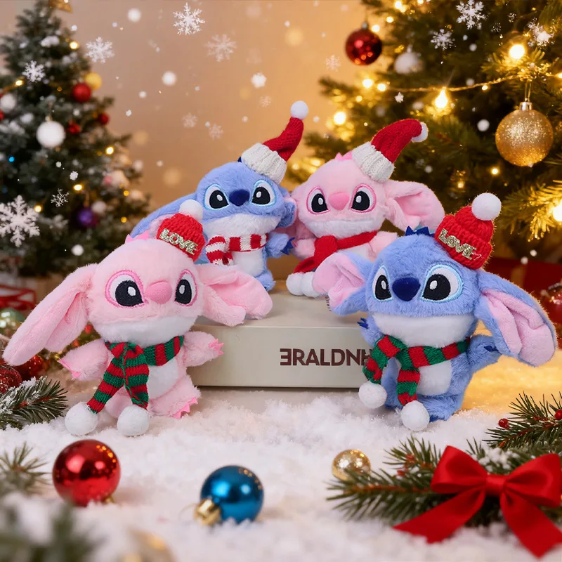 新しいスカーフステッチぬいぐるみおもちゃペンダントキーホルダーぬいぐるみ人形バックパックペンダントクリスマス装飾子供の誕生日プレゼント