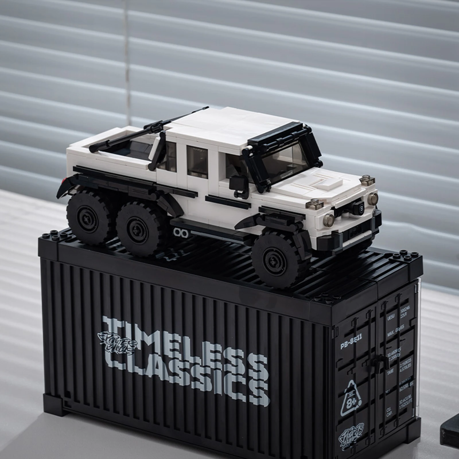 PB8811 G-63 8 مسمار نموذج مركبة 581 قطعة بنة مجموعة تجميع بنة نماذج لتقوم بها بنفسك اللعب هدايا عيد الميلاد
