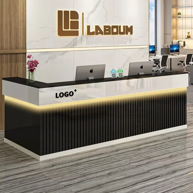 

Modern Cashier Reception Desks Purpito Salon Luxury Nordic Reception Desks Beauty Bar Recepción Negocio Commercial Furniture