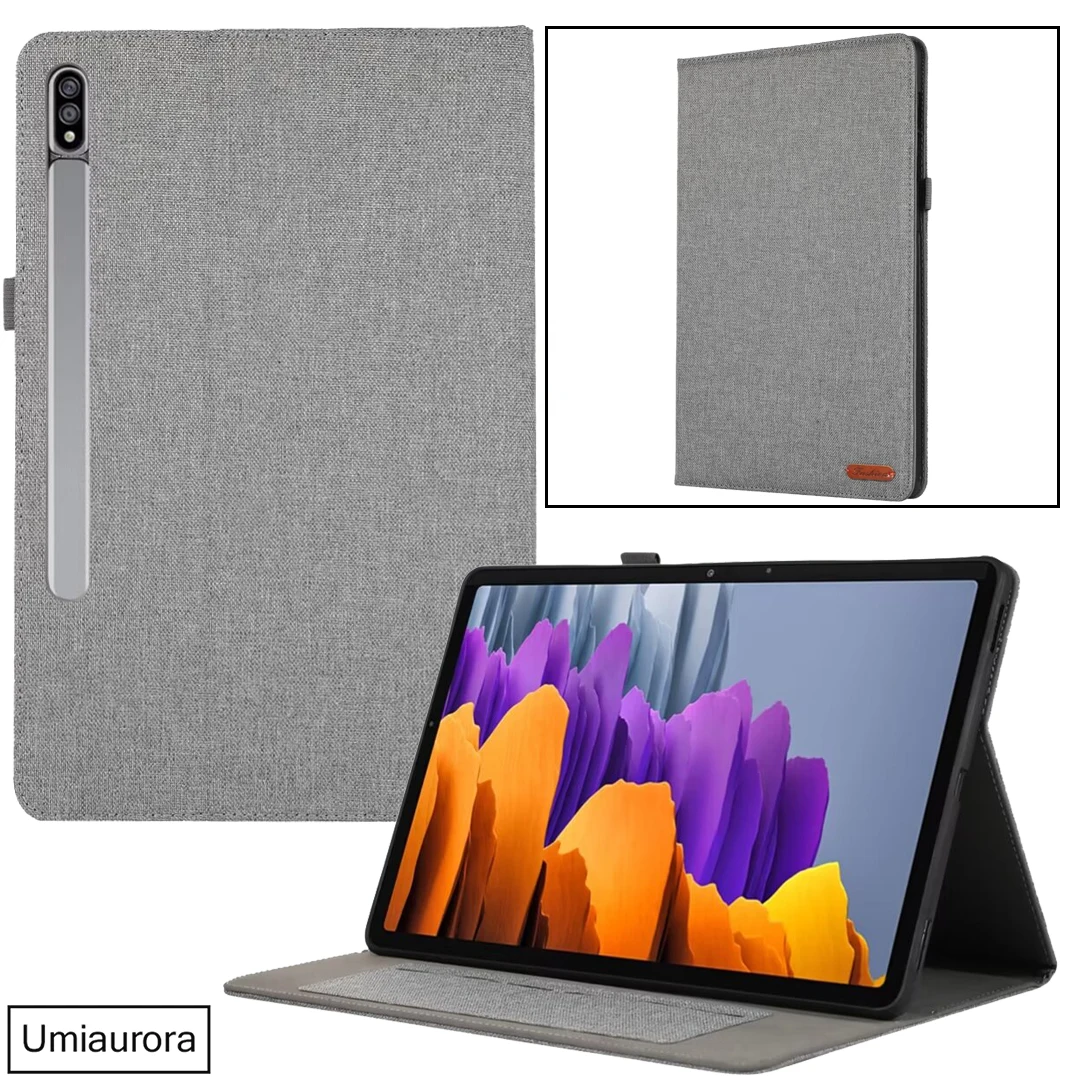 For Samsung Tab S6 S7 S8 S9 Ultra S10 FE Plus SM-X620 12.4 SM-X820 X610 10.9 inch X520 Flip Stand Tablet Case Wallet Cover Funda