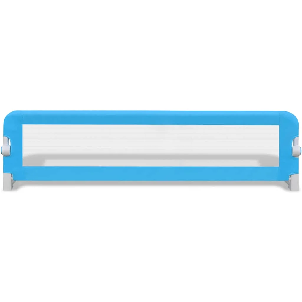 Child Bed Safety Armrest Blue Bed Guardrail Baby Sleeping Safety Bed Guard Rail Protective Bumpers 150x42 cm