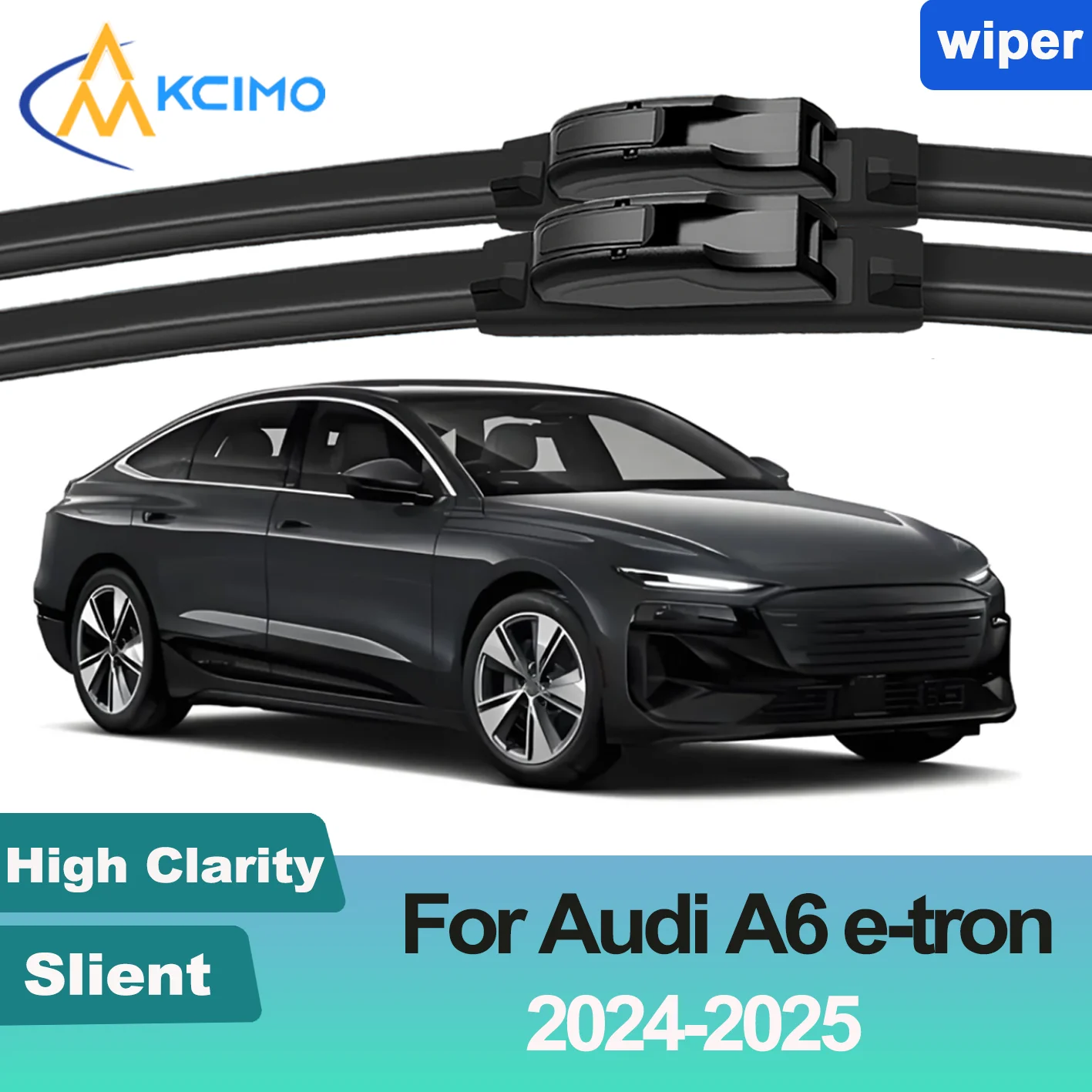 

KCIMO 2PCS New Front Windshield Wiper Blade for Audi A6 e-tron 2024-2025 Front Windshield Auto Wipers Blade Accessories 2025