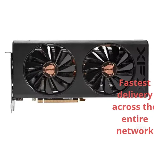 중고 XFX 라데온 그래픽 카드, AMD RX5600XT 6GB RX5600 프로 그래픽 카드, GDDR6 2304SP PC GPU용, RX 5600 XT 6G D6 