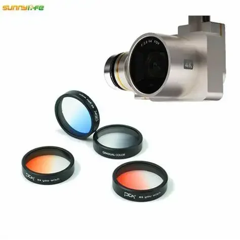 

Camera Lens Filter 4X Night Filter MCUV CPL ND4 8 16 32 star8 MCUV ND8 X3 Compatible for DJI phantom 4 3 Professional Sunnylife