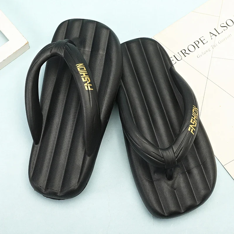 

2025 шлепанцы, мужские шлепанцы, летние мужские модные пляжные сандалии из ЭВА, дышащие и легкие шлепанцы на одну ногу, мужская обувь