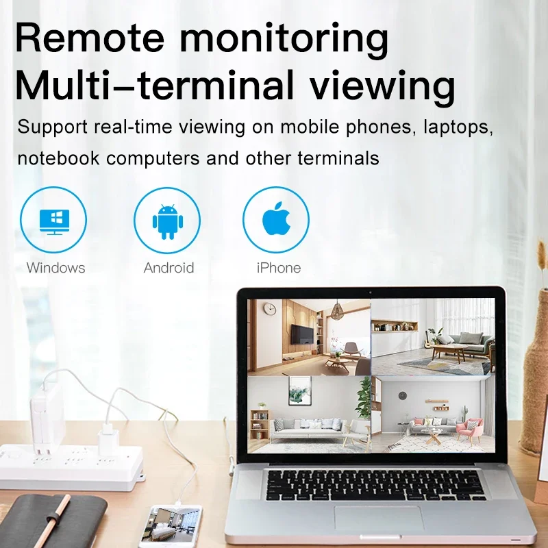 Vstarcam CS49Q Home Security Camera 360° / 1296P/2560P HD 2.4G/5G WiFi Night Vision IP Detect Alarm Webcam Video Baby Monitor