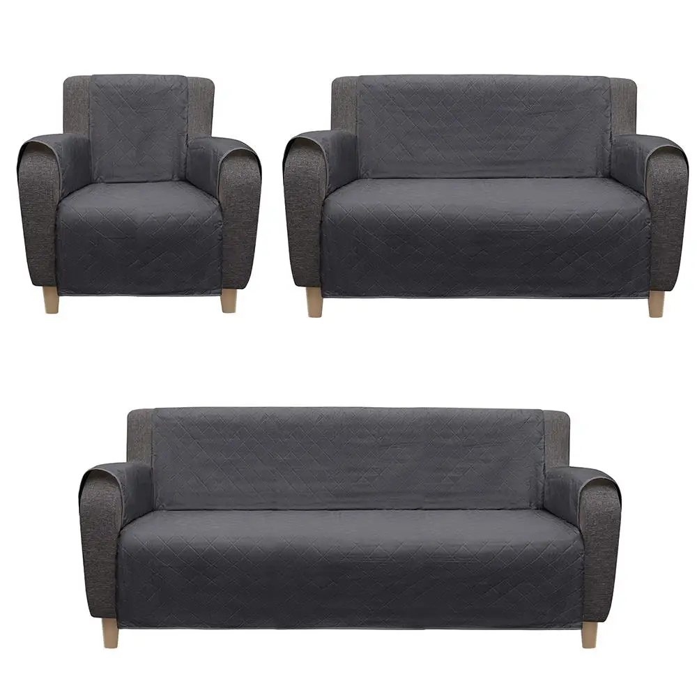 Monocromático Elastic Sofá Covers, Sofá Slipcover, Protetor de cadeira, Decoração Moderna Acessório, Sala de estar, macio,...