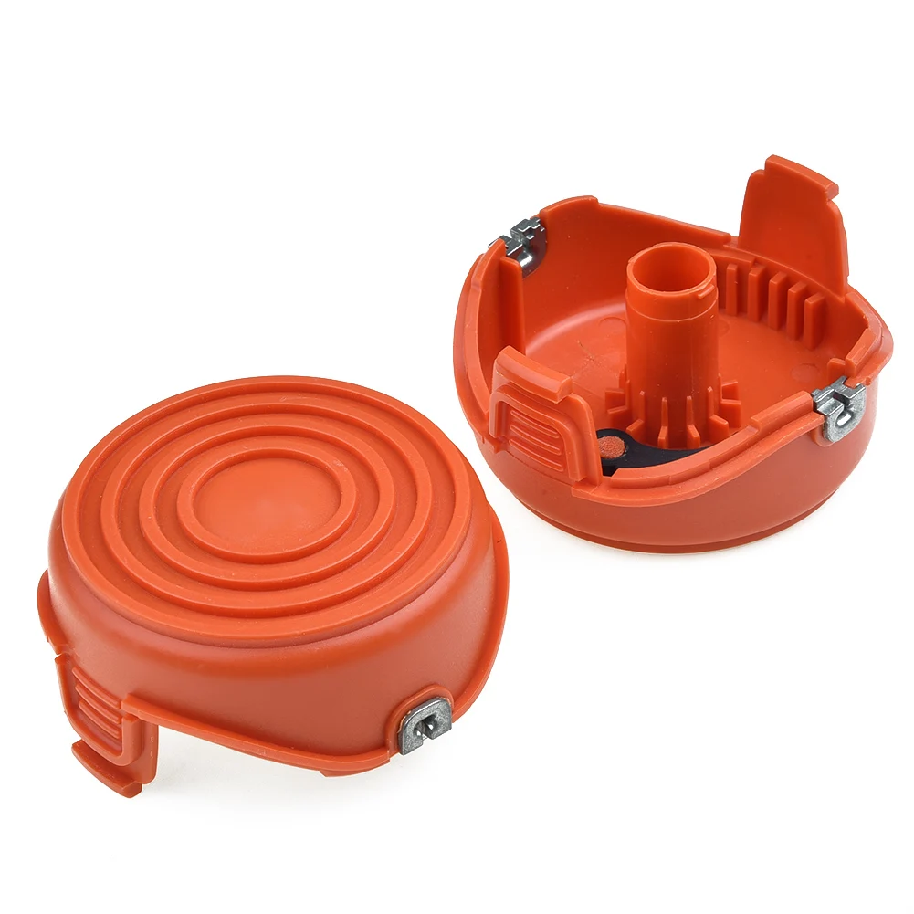 2PCS Trimmer Spool Cover Cap Lawn Mover Accessories for parkside Garden Tool Parts For Black for decker GL315 GL350 GL650 GL670