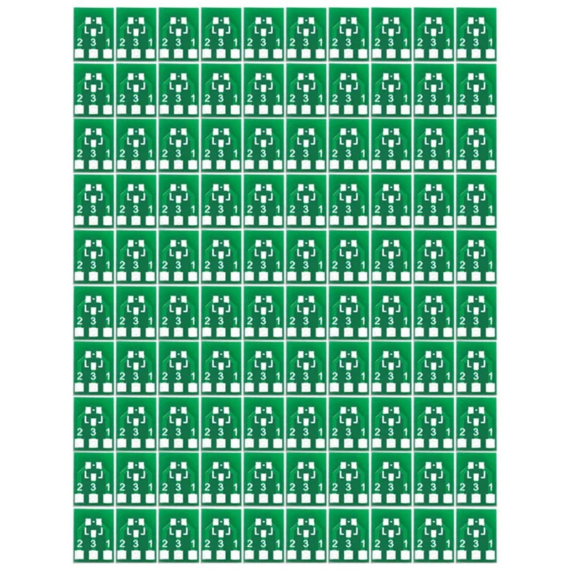 

SOT23 SOT23-3 Turn SIP3 Double-Side SMD Turn To DIP SIP3 Adapter Converter SOT SIP IC Socket PCB Board Diy Kit-AU32