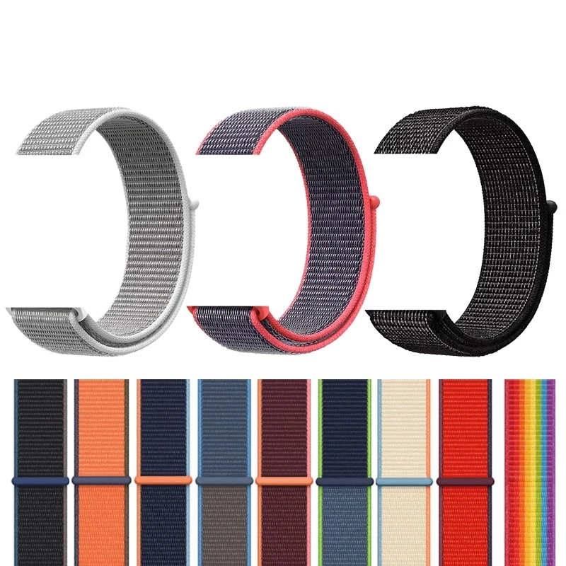 Sport Nylon Strap Wristband for HAYLOU Solar Plus RT3 Correa Quick Release Bracelet Loop Replacement Band Smartwatch Accessories