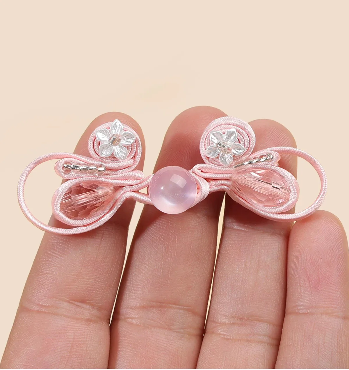 

5pcs New Chinese Style button flower decoration button Handmade dress clothing cheongsam button