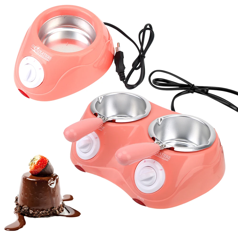 Kitchen Tool Heating Candy Wax DIY Scented Candle Soap Butter with Mold Electric Chocolate Melting Pot