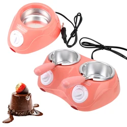 Kitchen Tool Heating Candy Wax DIY Scented Candle Soap Butter with Mold Electric Chocolate Melting Pot