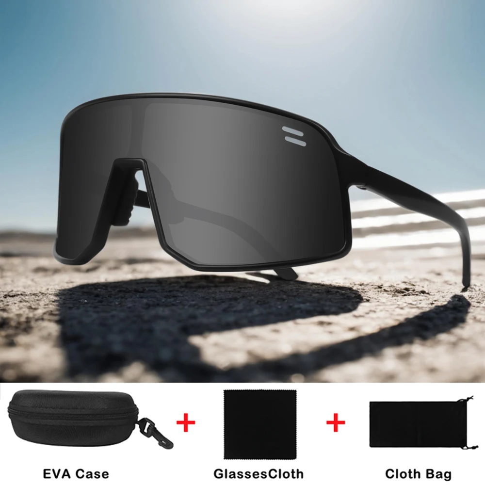 

BOLLFO Polarized cycling sunglasses Variable Tint Anti-Glare UV400 Non-slip Lightweight Comfort Fit Cycling Eyewear Antiparras