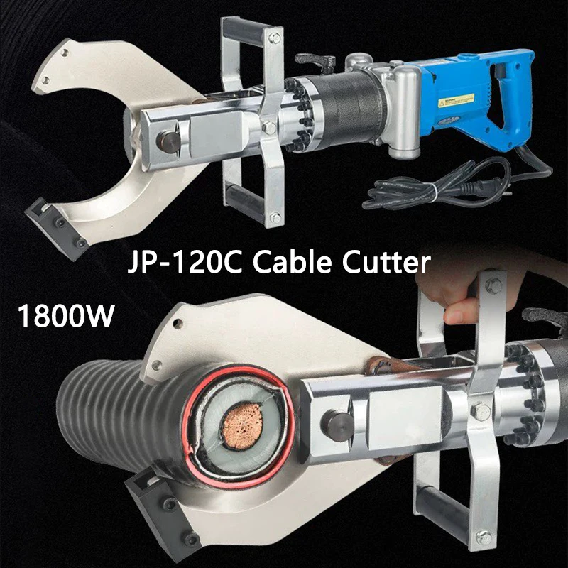 

Electric Hydraulic Cable Cutter JP-120C Hydraulic Shear Power Cable Scissors Multi functional Wire Breaking Pliers