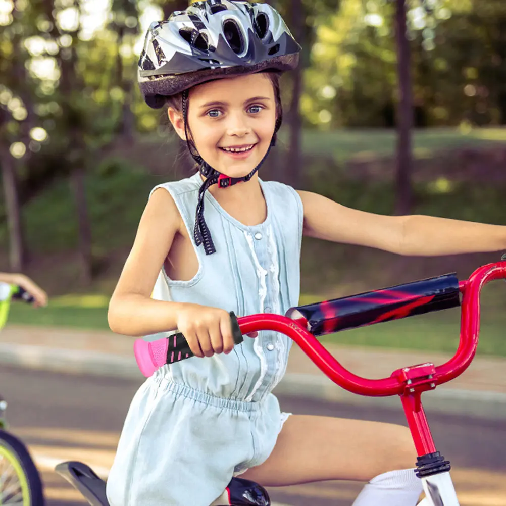 

1pcs 1 Pair Rubber Handlebar For Kids Bike Anti Slip Impact Protection Comfortable Bicycle Handlebar Grips Rubber Grips For