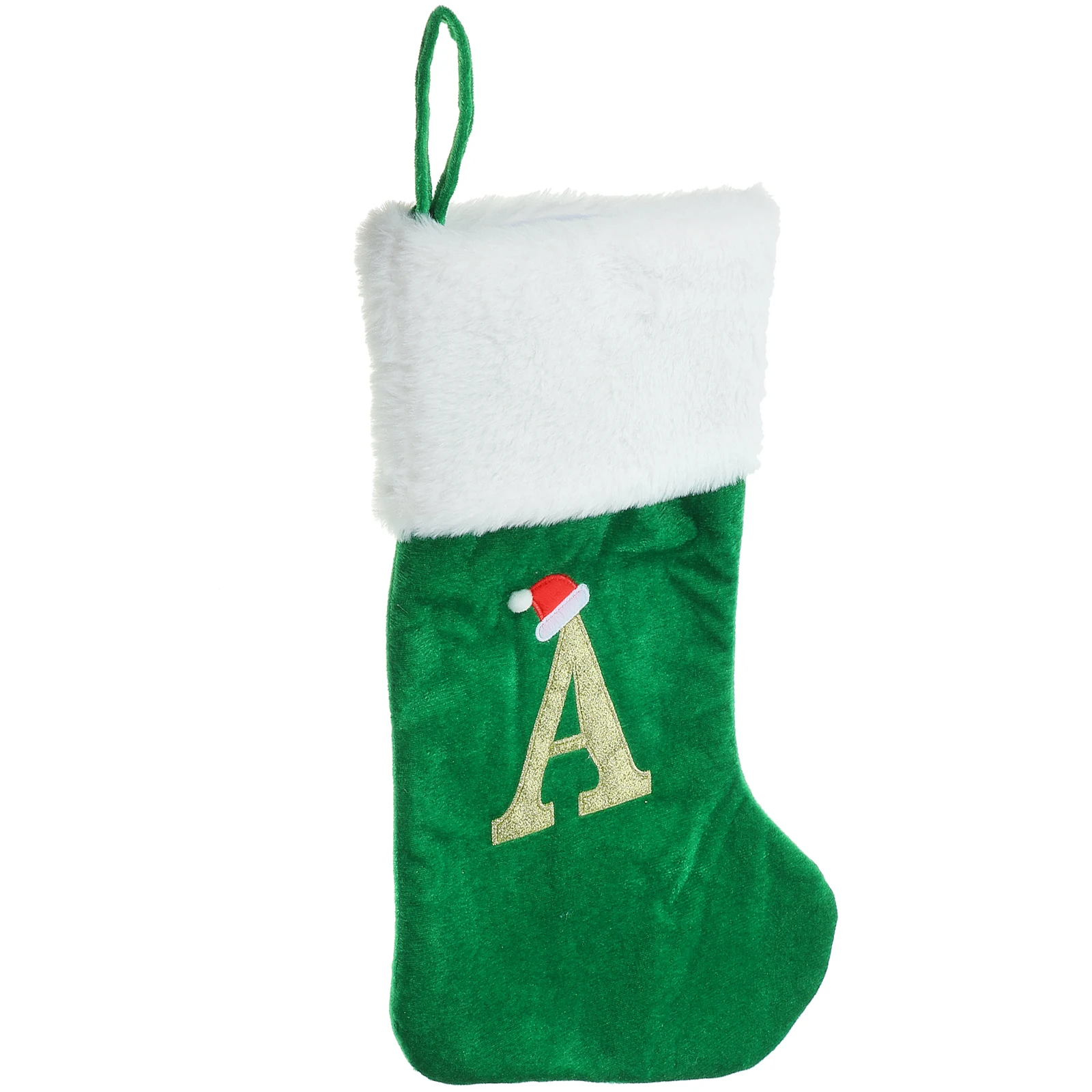

Christmas Stocking Stockings with Names Socks Decoration Desktop Letters for Holiday
