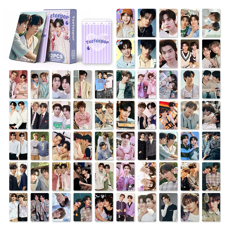 

Набор из 92 фотокарточек Thai Star CP TEETEEPOR с наклейками, коллекционные карточки Lomo с тайскими актерами, подарок для фанатов