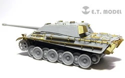 ET Model E72-011 1/72 WWII German Jagdpanther Early Production Detail Part For DRAGON Kit (No Tank)