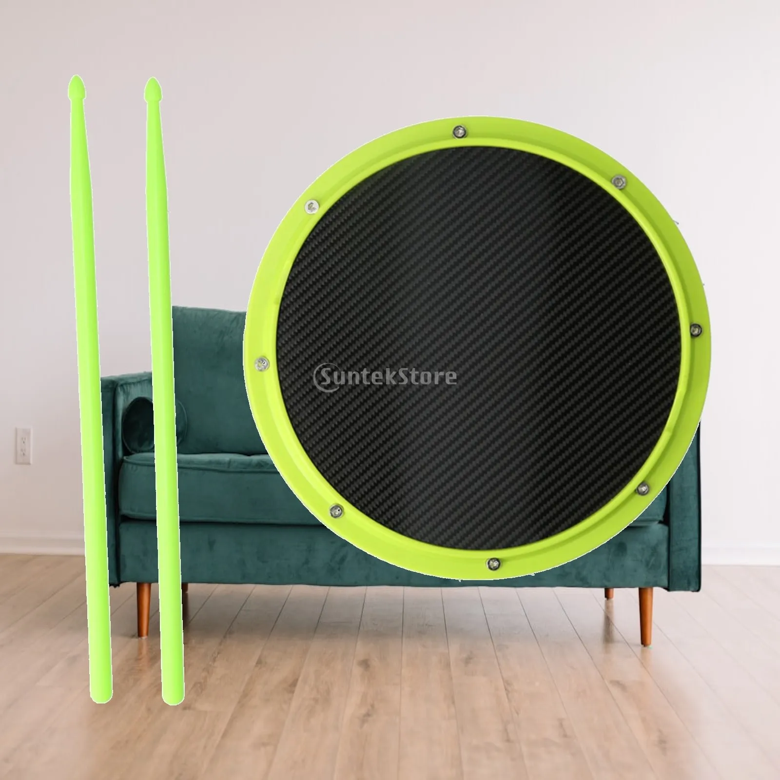 drum-practice-pad-with-drumsticks-quiet-drum-pad-with-sticks-percussion-responsive-noiseless-for-drummers-warm-up