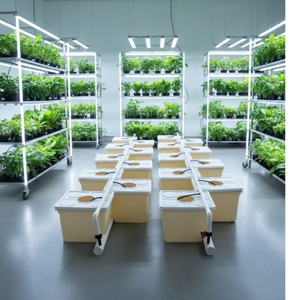 Hot Sale Dutch Bucket Planting Trough Agriculture Greenhouse Hydroponic Planting Box