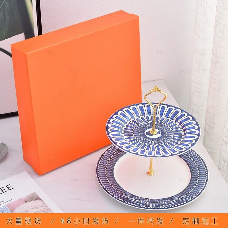

Fruit plate, two layers, three layers, Dim sum plate, cake plate, fruit plate, storage plate, gift box