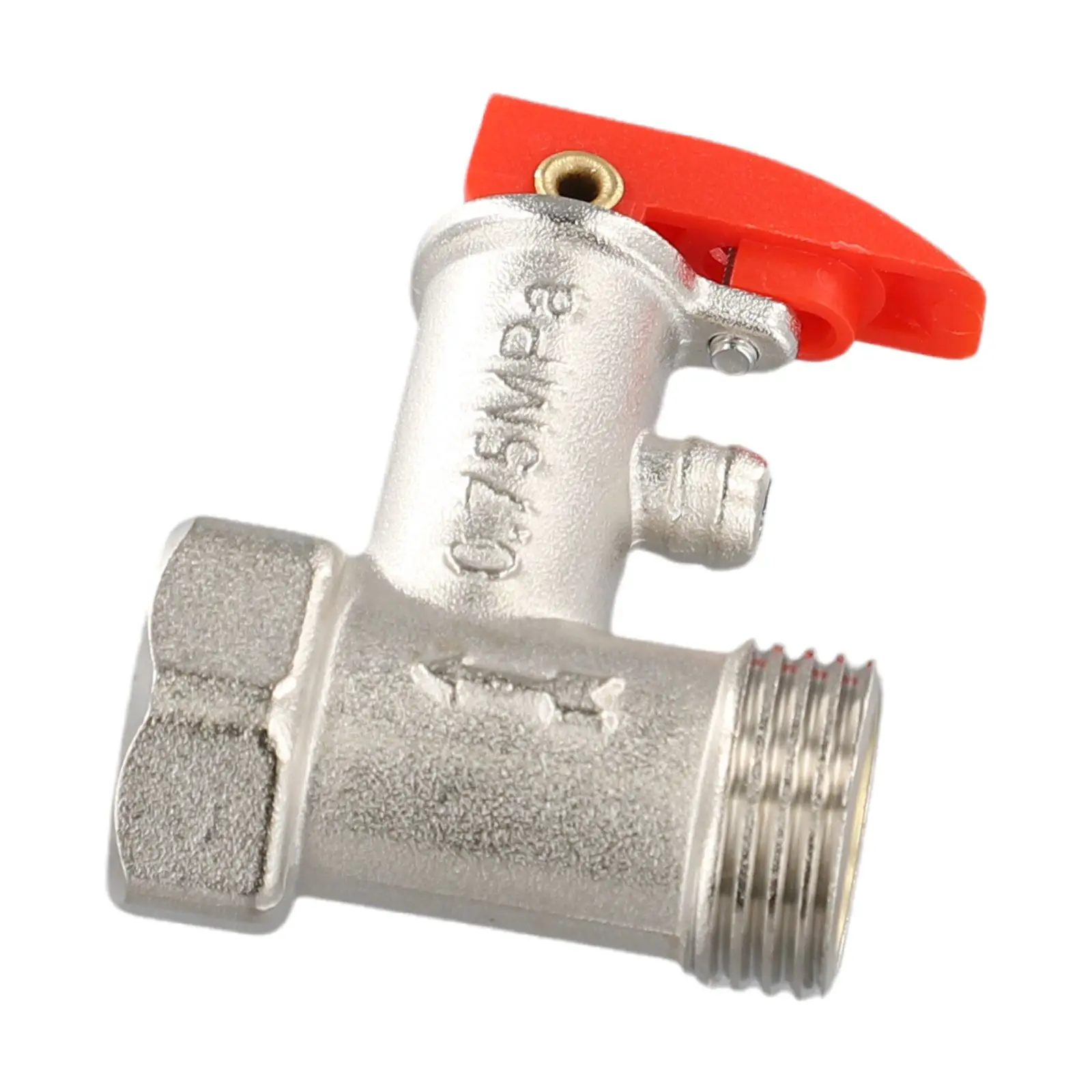 Válvula de alivio de presión de latón 0 7MPa para calentador de agua eléctrico G12 rosca DN15 adecuada para tanques de entrada de agua fría de menos de 50L