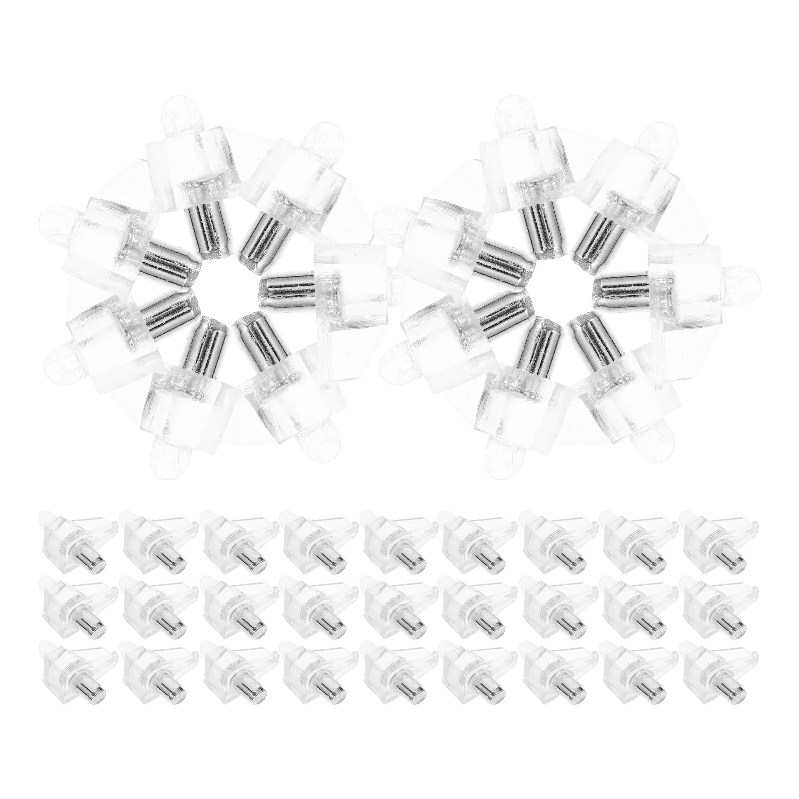 100pcs Shelf Support Pegs Clea - огляд і ціна Shelf Peg Support