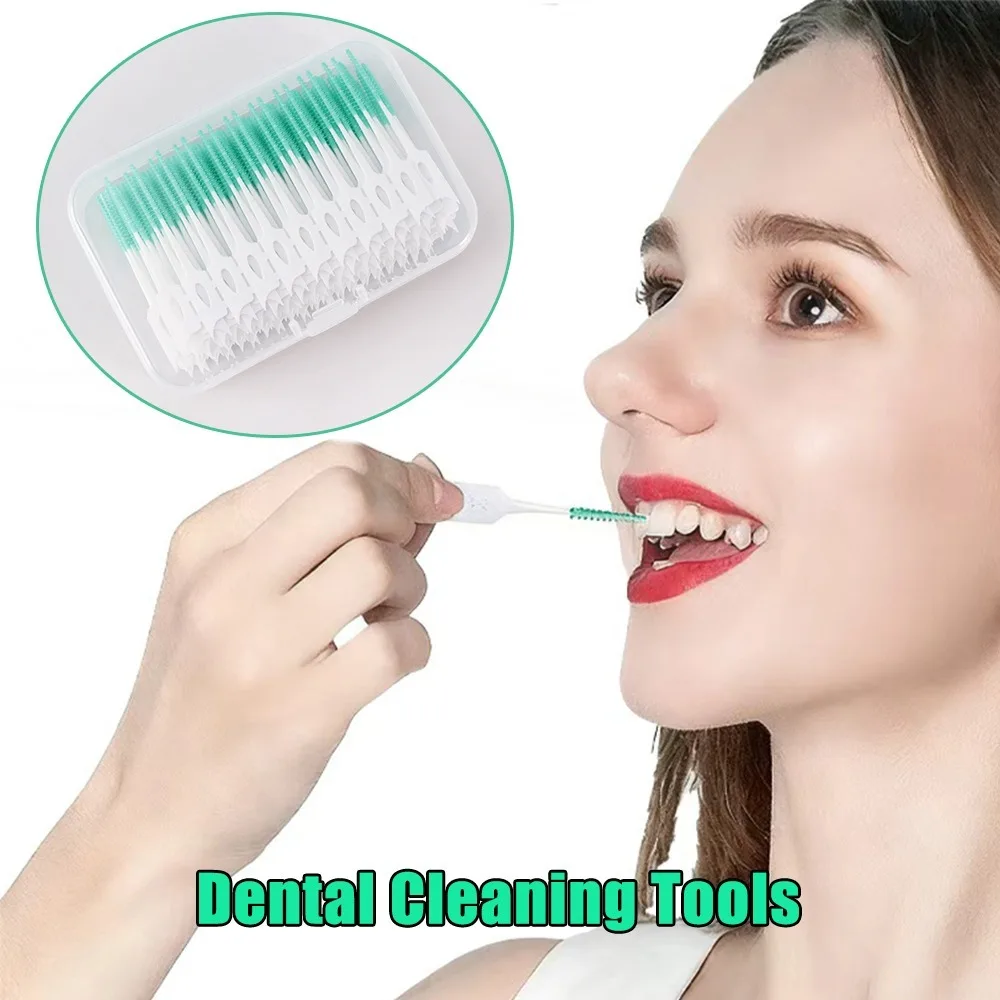 200/160 قطعة فرشاة بين الأسنان تنظيف الأسنان المطاطية الناعمة أدوات طب الأسنان تنظيف بين فرشاة الأسنان أدوات العناية بصحة الفم
