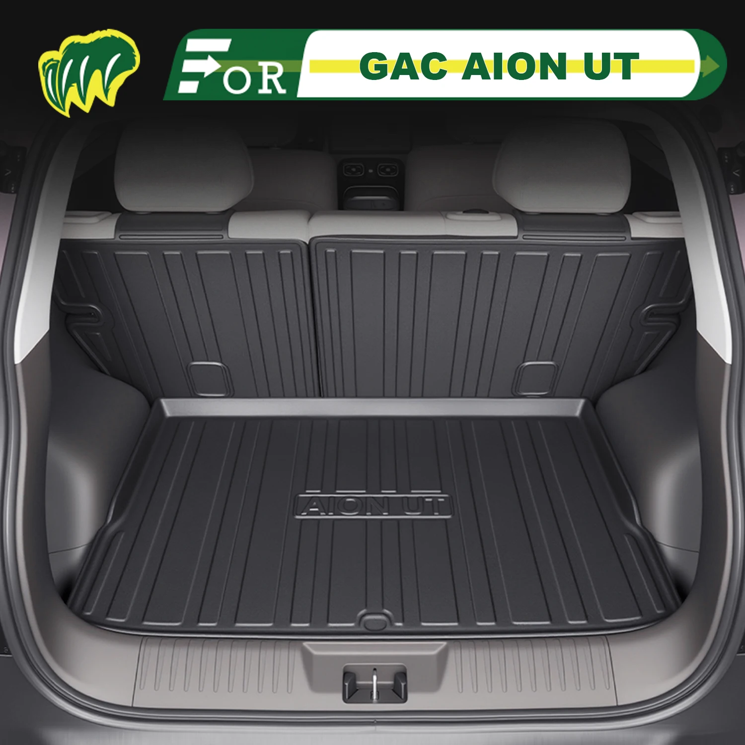 

For GAC AION UT 2025 TPE Custom Fit Car Trunk Mat All Season Cargo Mat 3D Shaped Rear Trunk Liner Trunk Protection Mat