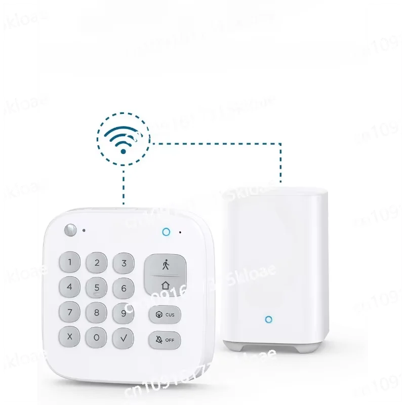 Cam Security PIN Keypad, Human Door and Window Sensor Alarm System Smart Home