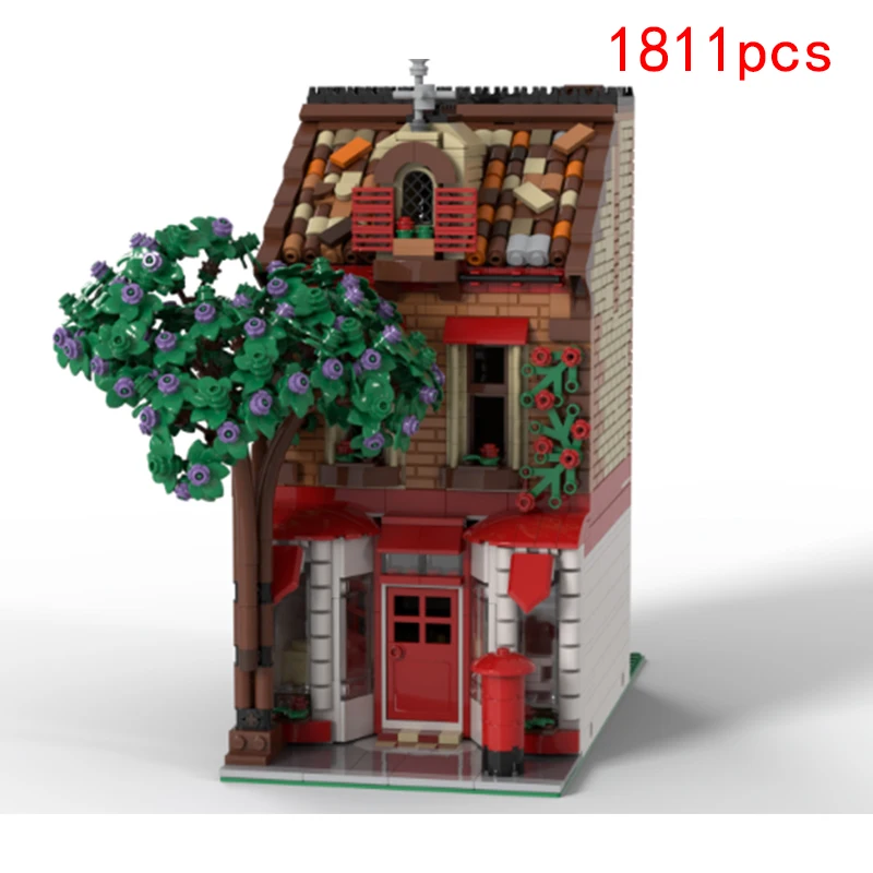 Spot Small Particle Assembly MOC-157397 House Building Series Castle 1811pcs Puzzle giocattolo per bambini modello fai da te regalo creativo