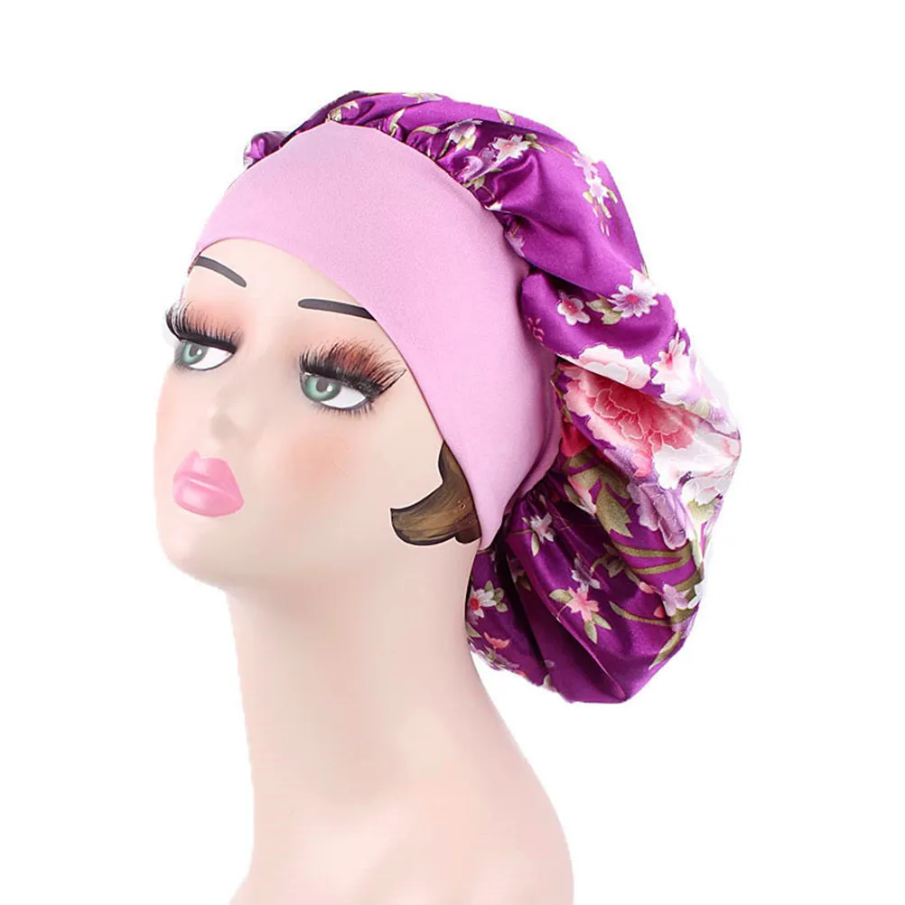 

sleeping cap floral floral sleeping cap wide side wide side sleeping cap satin