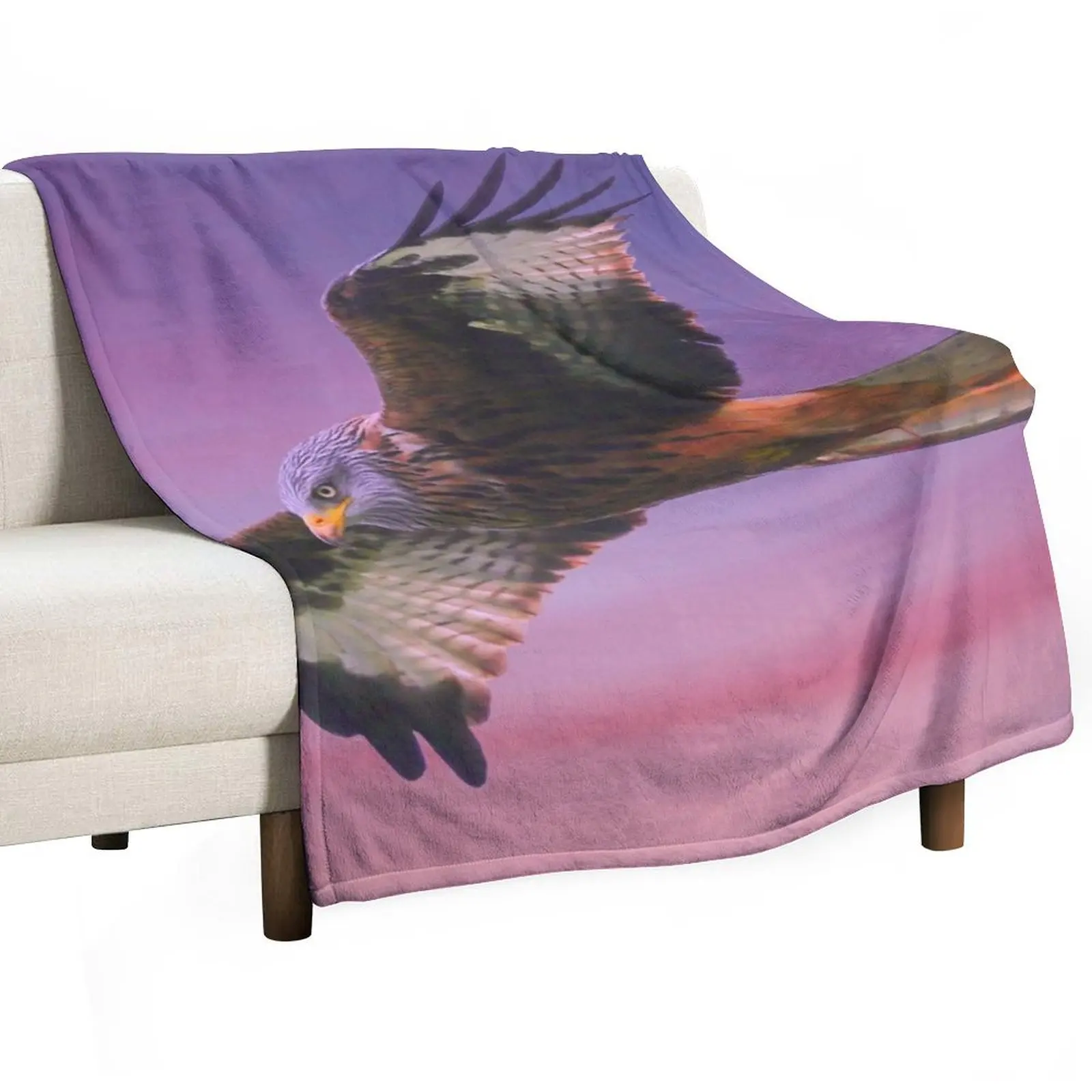 

Red Kite Throw Blanket Thermal Sofas Moving Decorative Throw Blankets