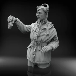 1/16 Resin Model Bust GK，Unassembled and unpainted kit